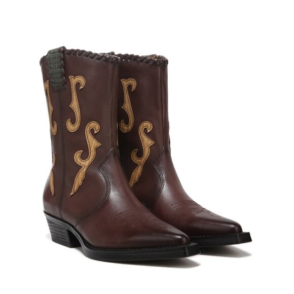 Franco Sarto Lance Western Booties - Picture 1 of 15